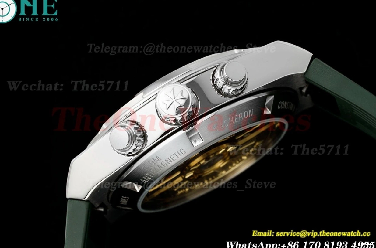 SS Dial Overseas RU Green 8F 5520V A7750 41mm Mod 0509